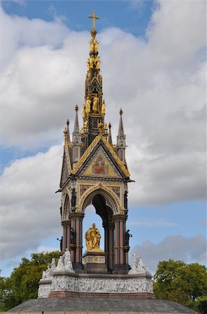 Albert Memorial in London, England Foto de stock - Super Valor sin royalties y Suscripción, Código: 400-05375859
