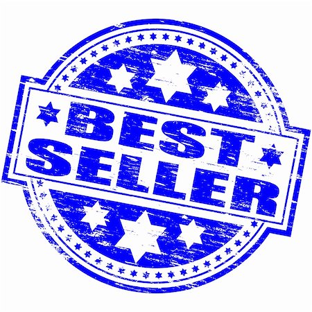 simsearch:400-05293578,k - Rubber stamp illustration showing "BEST SELLER" text. Also available as a Vector in Adobe illustrator EPS format, compressed in a zip file Foto de stock - Super Valor sin royalties y Suscripción, Código: 400-05377082