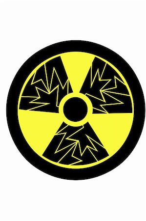 simsearch:400-05233482,k - radioactive symbol Fotografie stock - Microstock e Abbonamento, Codice: 400-05377524