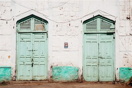 eritrea photography - traditional doors in massawa eritrea Stock Photo - Budget Royalty-Free & Subscription, Code: 400-05371945