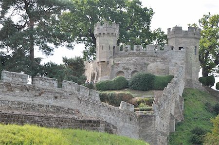 Warwick Castle in England Foto de stock - Super Valor sin royalties y Suscripción, Código: 400-05373704