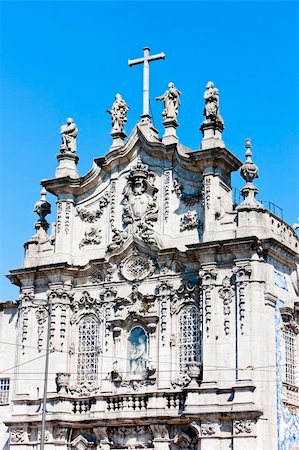 simsearch:400-05724405,k - Carmo Church (Igreja do Carmo), Porto, Douro Province, Portugal Stock Photo - Budget Royalty-Free & Subscription, Code: 400-05373989