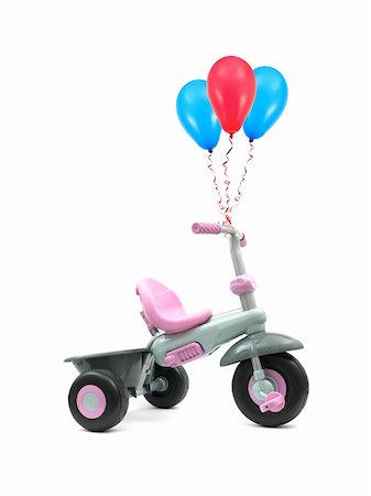 simsearch:400-04658762,k - A trike isolated against a white background Stockbilder - Microstock & Abonnement, Bildnummer: 400-05385858