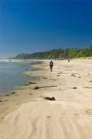 rim sand - Hikers walking on Long Beach in Pacific Rim National park, Canada Stock Photo - Budget Royalty-Free & Subscription, Code: 400-05386071