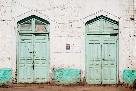 eritrea photography - traditional doors in massawa eritrea Stock Photo - Budget Royalty-Free & Subscription, Code: 400-05386266