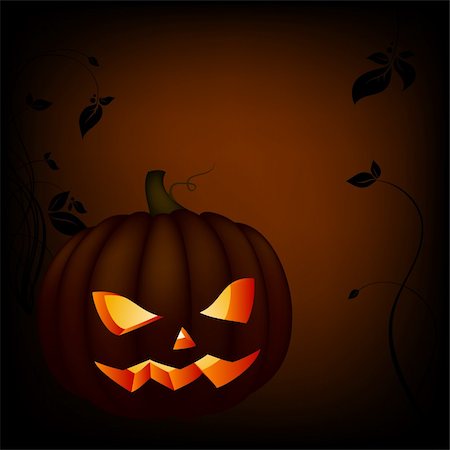 simsearch:400-05692275,k - halloween pumpkin, this illustration may be useful as designer work Foto de stock - Super Valor sin royalties y Suscripción, Código: 400-05386723