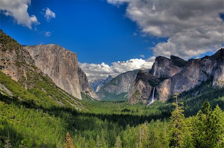 The sunset in Yosemite National Park, California Photographie de stock - Aubaine LD & Abonnement, Code: 400-05386961