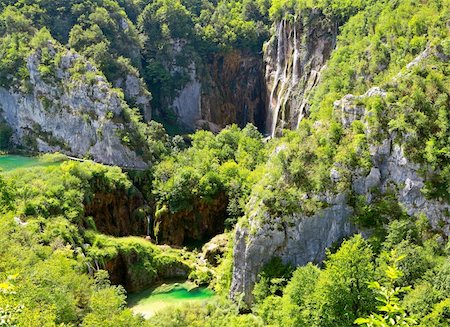 simsearch:400-06767512,k - Plitvice national park Fotografie stock - Microstock e Abbonamento, Codice: 400-05386983