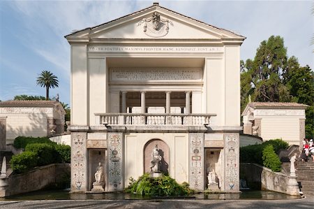 simsearch:400-05280468,k - Villa of Pius IV in Vatican Gardens, Rome, Italy Stock Photo - Budget Royalty-Free & Subscription, Code: 400-05387696