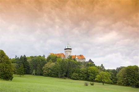 simsearch:400-05690633,k - Smolenice Castle, Slovakia Photographie de stock - Aubaine LD & Abonnement, Code: 400-05387892