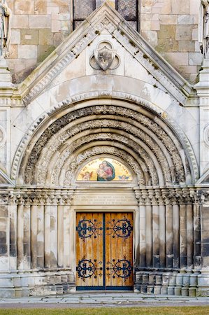 simsearch:400-05388385,k - portal of Tepla Monastery, Czech Republic Fotografie stock - Microstock e Abbonamento, Codice: 400-05388386