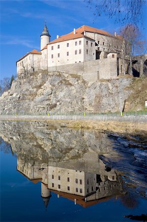 simsearch:400-05690633,k - Ledec nad Sazavou Castle, Czech Republic Photographie de stock - Aubaine LD & Abonnement, Code: 400-05388395