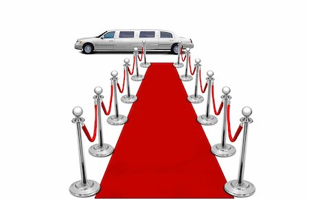 limo and red carpet Stock Photo - Budget Royalty-Free & Subscription, Code: 400-05388588