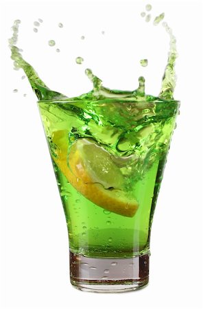 Color photo of a glass cup with a cocktail Stock Photo - Budget Royalty-Free & Subscription, Code: 400-05388673