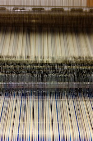 close up of textile machine Stock Photo - Budget Royalty-Free & Subscription, Code: 400-05380062