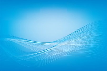 simsearch:400-05670917,k - An image of a blue wave background Photographie de stock - Aubaine LD & Abonnement, Code: 400-05380311