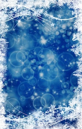 Background and bright flashes and snowflakes particles Stock Photo - Budget Royalty-Free & Subscription, Code: 400-05380724