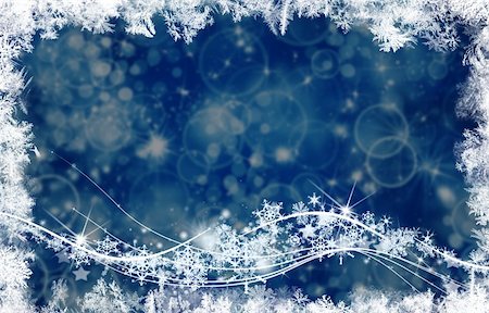 Background and bright flashes and snowflakes particles Stock Photo - Budget Royalty-Free & Subscription, Code: 400-05380726