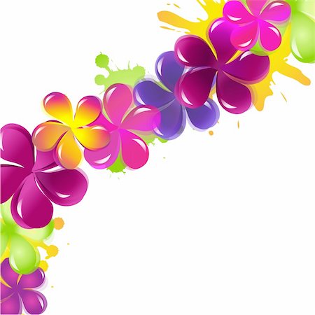 simsearch:400-08530064,k - Abstract Flower Background, Vector Illustration Stock Photo - Budget Royalty-Free & Subscription, Code: 400-05380831