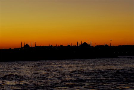 simsearch:400-05381430,k - Istanbul sunset Stock Photo - Budget Royalty-Free & Subscription, Code: 400-05381433