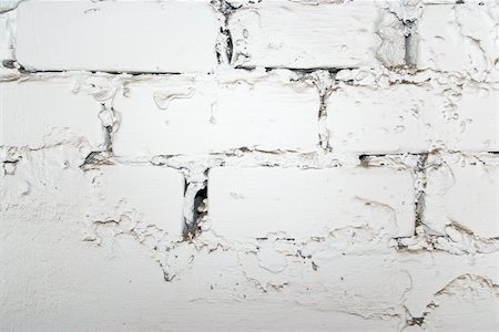 simsearch:400-04264961,k - Background with old white painted brick wall Stock Photo - Budget Royalty-Free & Subscription, Code: 400-05664980