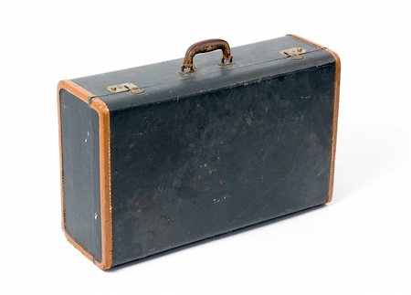 simsearch:400-04265520,k - old suitcase on a white background Stock Photo - Budget Royalty-Free & Subscription, Code: 400-05665226