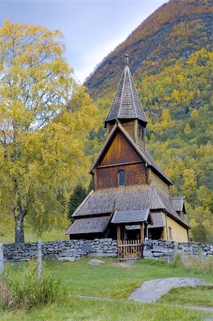 simsearch:400-05668418,k - Urnes Stavkirke, Norway Stock Photo - Budget Royalty-Free & Subscription, Code: 400-05668319