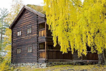 folk house - scanzen, Fagernes, Norway Stock Photo - Budget Royalty-Free & Subscription, Code: 400-05668324
