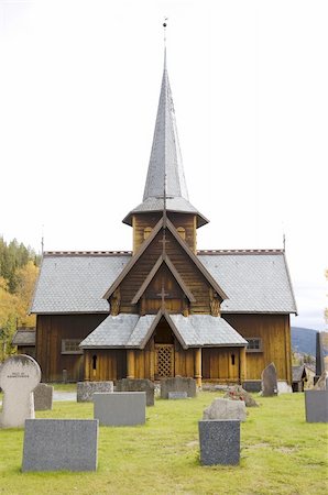simsearch:400-05899180,k - Hedal Stavkirke, Norway Stock Photo - Budget Royalty-Free & Subscription, Code: 400-05668327