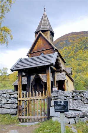 simsearch:400-05668418,k - Urnes Stavkirke, Norway Stock Photo - Budget Royalty-Free & Subscription, Code: 400-05668320