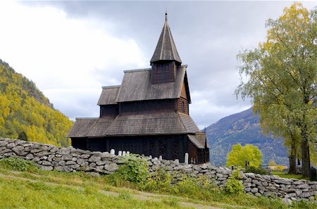 simsearch:400-05668418,k - Urnes Stavkirke, Norway Stock Photo - Budget Royalty-Free & Subscription, Code: 400-05668321