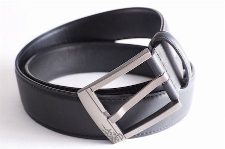 Black leather belt Stock Photo - Budget Royalty-Free & Subscription, Code: 400-05668993