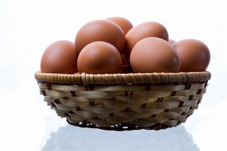 Many eggs in a basket Stock Photo - Budget Royalty-Free & Subscription, Code: 400-05669013