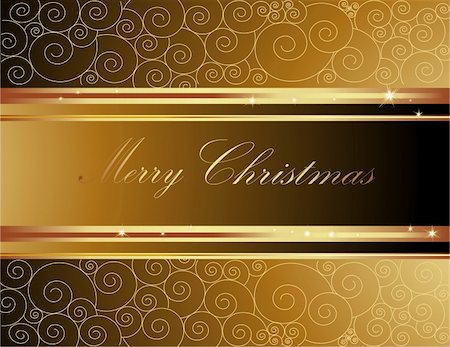 Merry Christmas and Happy New Year collection Stock Photo - Budget Royalty-Free & Subscription, Code: 400-05663002