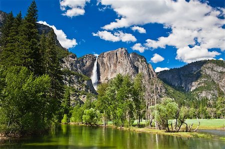 The sunset in Yosemite National Park, California Photographie de stock - Aubaine LD & Abonnement, Code: 400-05674052