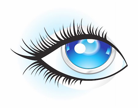 abstract digital eye  vector illustration Stock Photo - Budget Royalty-Free & Subscription, Code: 400-05674675