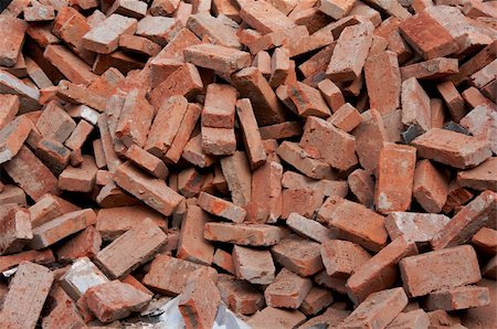 brick block pile on floor. Stock Photo - Budget Royalty-Free & Subscription, Code: 400-05675026
