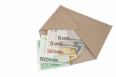 simsearch:400-04717440,k - ecological envelope and euro banknotes Stock Photo - Budget Royalty-Free & Subscription, Code: 400-05675114