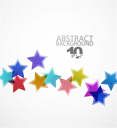 star background banners - Vector illustration for your design Photographie de stock - Aubaine LD & Abonnement, Code: 400-05675175
