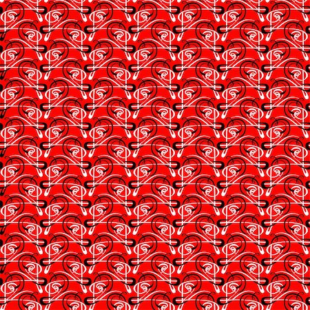 simsearch:400-07746428,k - Ornamental red pattern. Seamless background. Foto de stock - Super Valor sin royalties y Suscripción, Código: 400-05676676