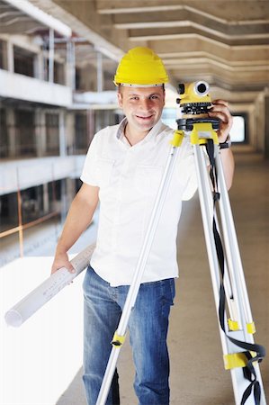 simsearch:400-04616755,k - business man Architect engineer manager at construction site project Stock Photo - Budget Royalty-Free & Subscription, Code: 400-05676809