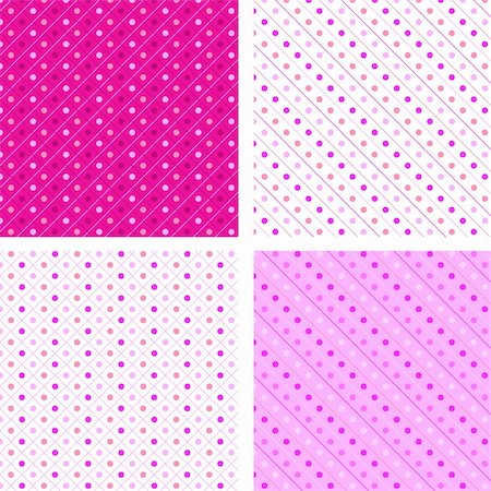 simsearch:400-04750776,k - Illustration vector background, Seamless pattern white and pink Fotografie stock - Microstock e Abbonamento, Codice: 400-05678898