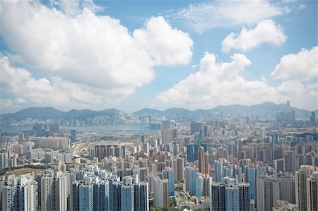 simsearch:400-08806222,k - Hong Kong downtown Stock Photo - Budget Royalty-Free & Subscription, Code: 400-05679050