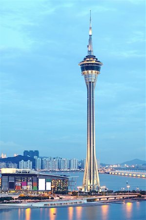 Macau tower Stock Photo - Budget Royalty-Free & Subscription, Code: 400-05679196
