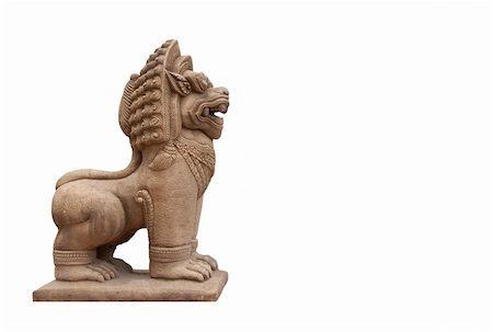 simsearch:400-04885156,k - Thai fantasy lion Photographie de stock - Aubaine LD & Abonnement, Code: 400-05670574