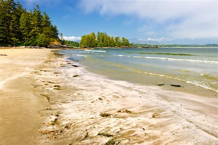 Long Beach in Pacific Rim National park, Vancouver Island, Canada Stock Photo - Budget Royalty-Free & Subscription, Code: 400-05671226