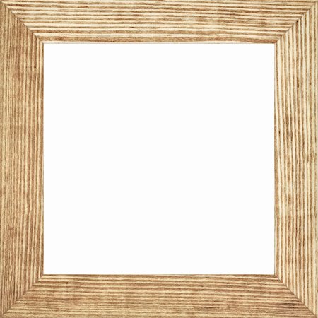 pine furniture - Wooden empty picture frame, isolated. Stock Photo - Budget Royalty-Free & Subscription, Code: 400-05671298