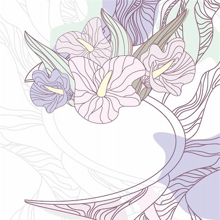 selenamay (artist) - Cute floral frame with free place for your text Stockbilder - Microstock & Abonnement, Bildnummer: 400-05671609