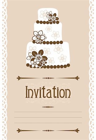 Template greeting card, vector illustration Stock Photo - Budget Royalty-Free & Subscription, Code: 400-05671928