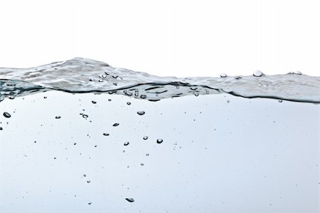 sink with bath bubbles - air bubbles in water isolated on white background Stock Photo - Budget Royalty-Free & Subscription, Code: 400-05672337